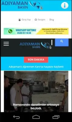 Adıyaman Basın android App screenshot 2